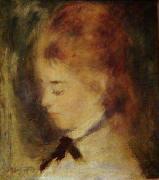 Pierre-Auguste Renoir Retrato de mujer oil painting on canvas